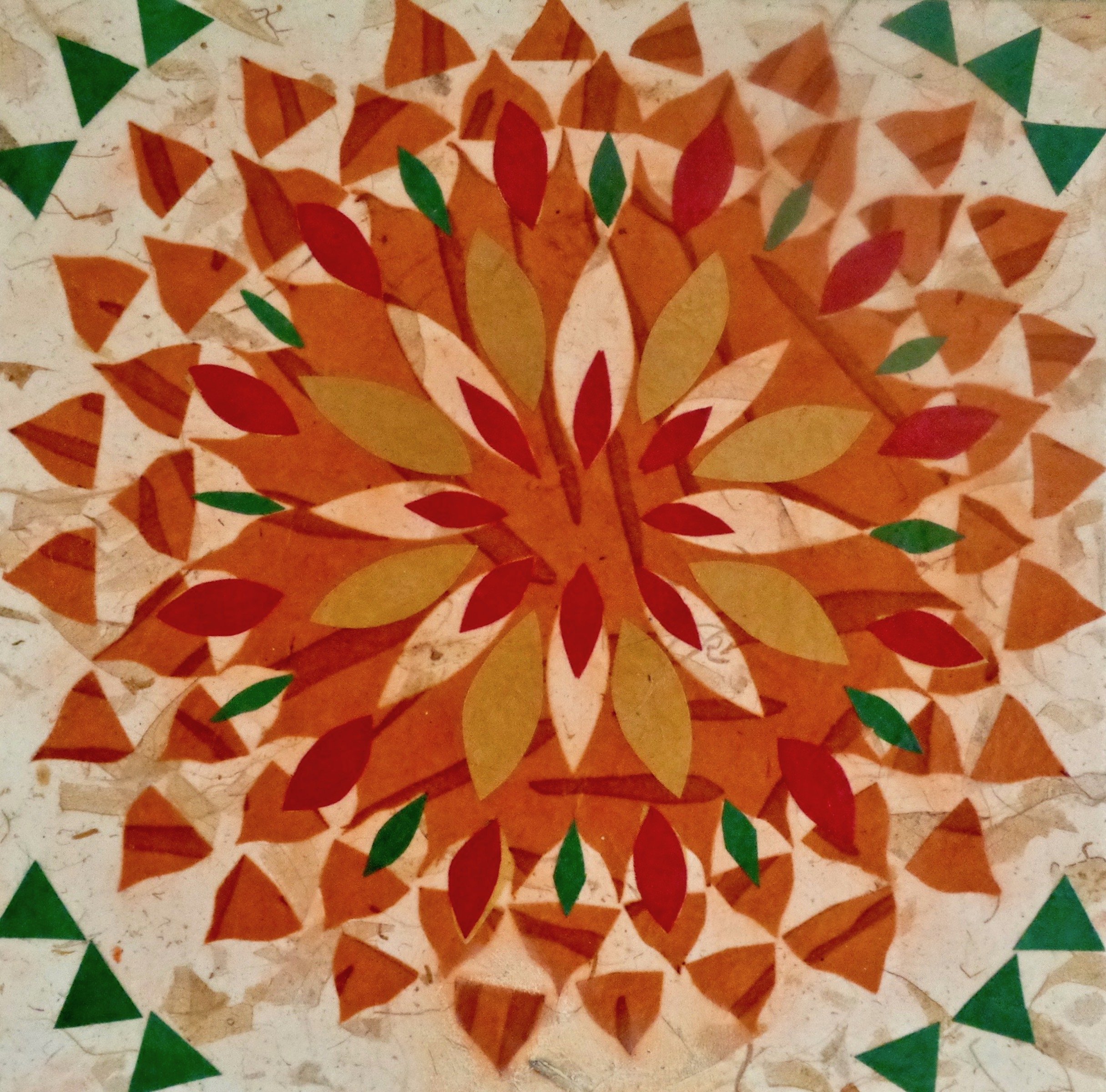 Paper Collage Mandalas