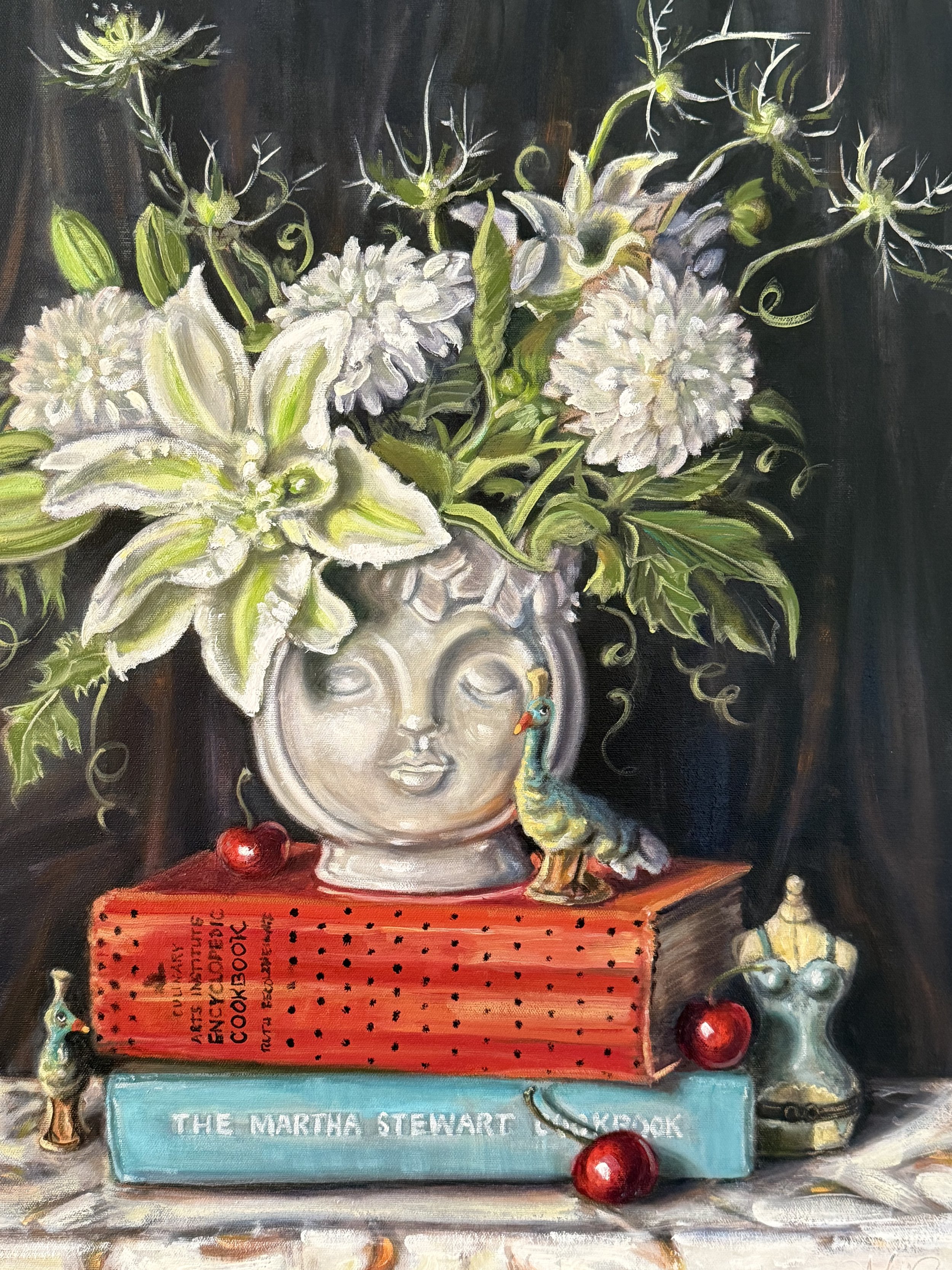 Oil Painting by Andrea Burkom
