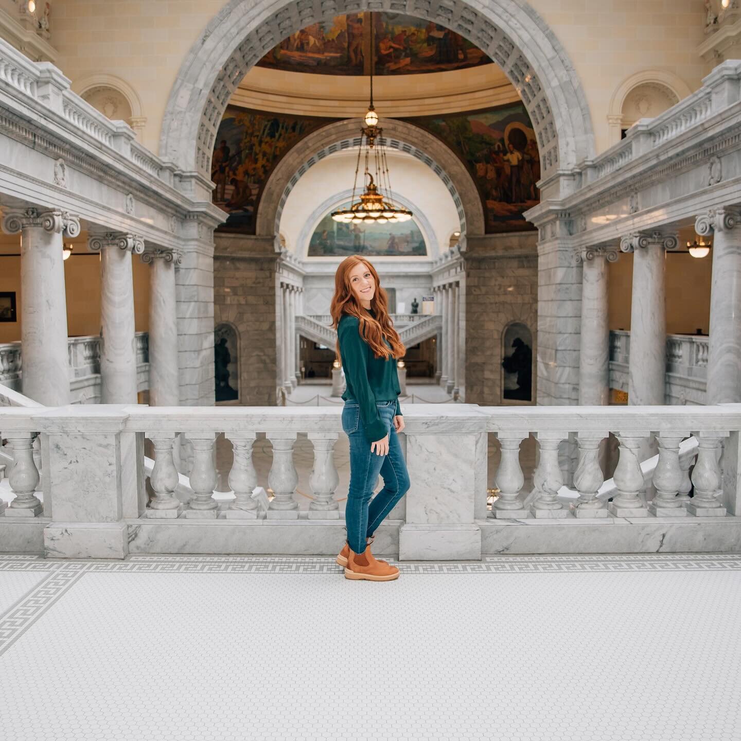 Our Christmas break is almost over, the kids go back to school this Wednesday! The days are long but the weeks, months and years are short! 🙃 PS how STUNNING is my soul sista in the #slccapitol building?! 
.
.
.
.
.

#durangocoloradophotographer #du