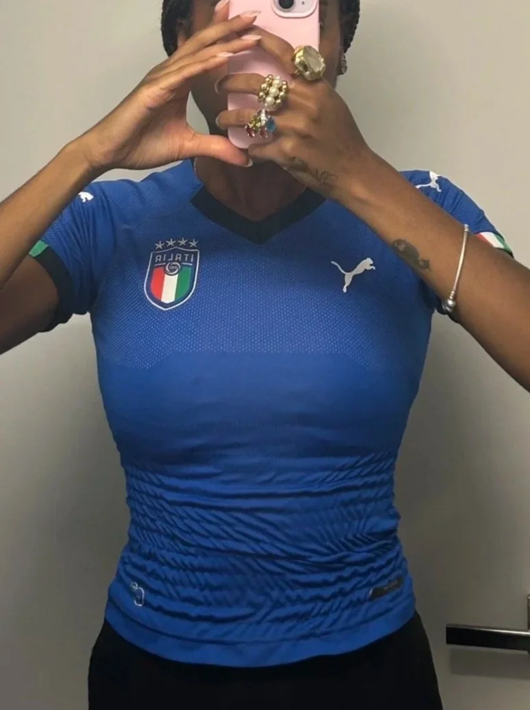 PUMA ITALY YOUTH SIZE REVAMPED JERSEY