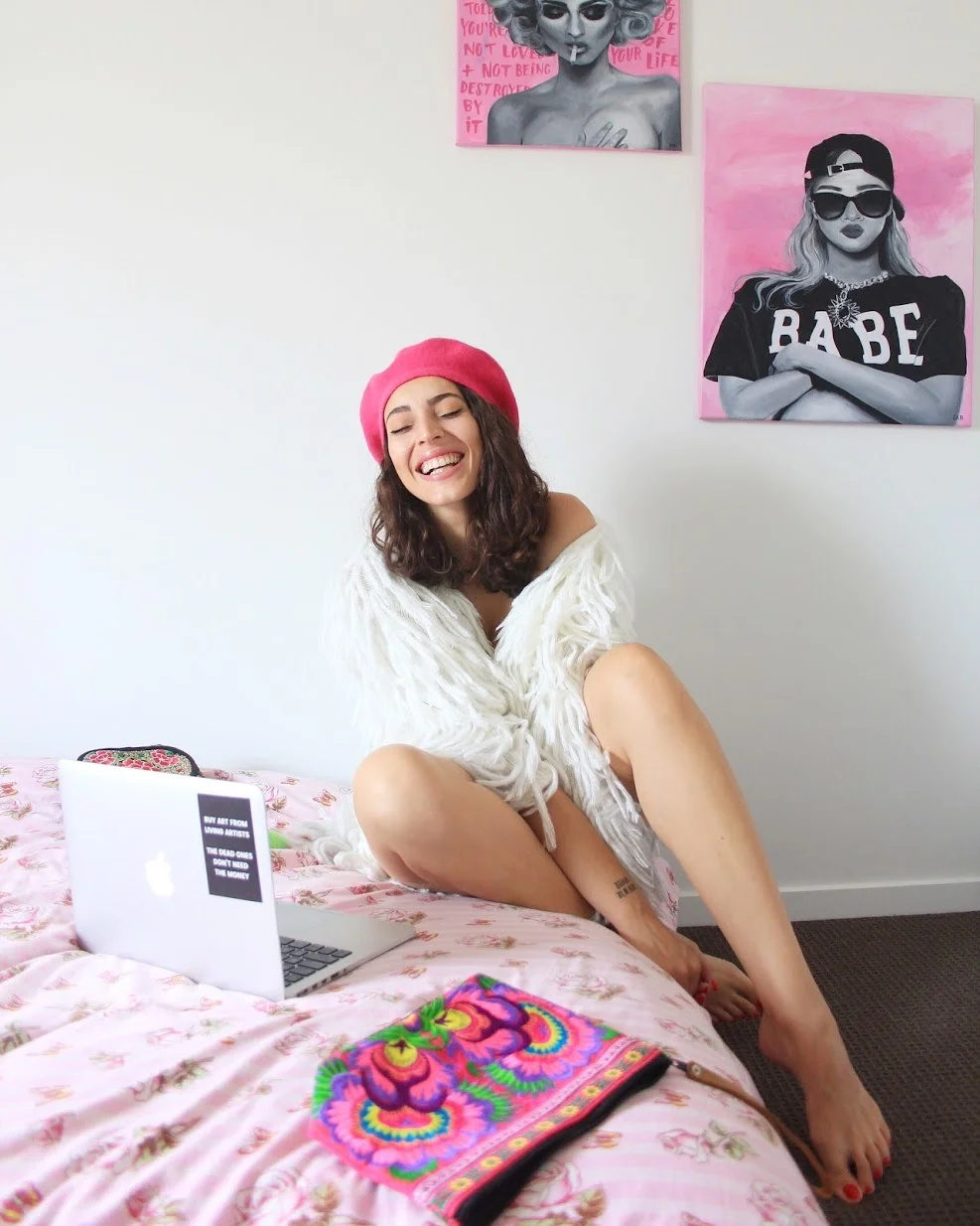 Gabriella Rosie artits laughing.jpg