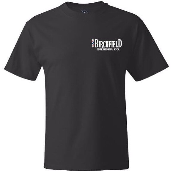 PRE-ORDER shop tee's are up and ready for purchase! Shirts will start shipping within 1-2 weeks. To purchase a shirt head over to www.birchfieldbarberco.com.
.
.
.
.
#barberownedandoperated #birchfieldbarberco #traditionalbarbershop #classicbarbersho