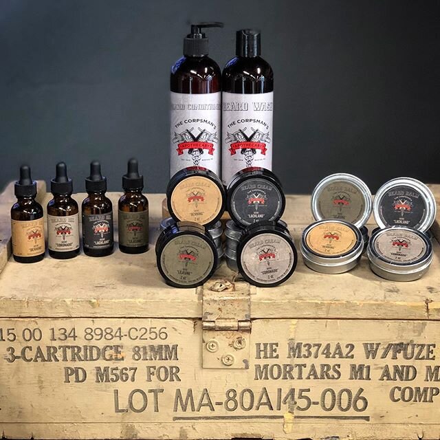 Need to tame the mane? We now have The Corpsman&rsquo;s Apothecary beard products in stock! 
The Corpsman&rsquo;s Apothecary&rsquo;s mission is to support our Veteran and First Responder Community. A portion of the company profits will support The He