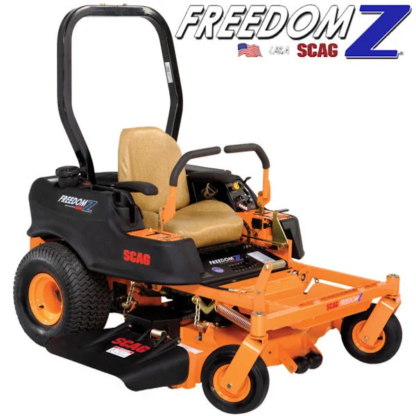 FREEDOM Z SIZES: 48” / 52” The Freedom Z ® is designed for commercial and large estate use. We invite you to learn more about the outstanding, commercial grade features of the Freedom Z and how it can save you time while delivering professional results. Give yourself the freedom to spend more time doing the things you really want to be doing like camping, fishing, spending time with your family and friends....the list goes on. WATCH VIDEO