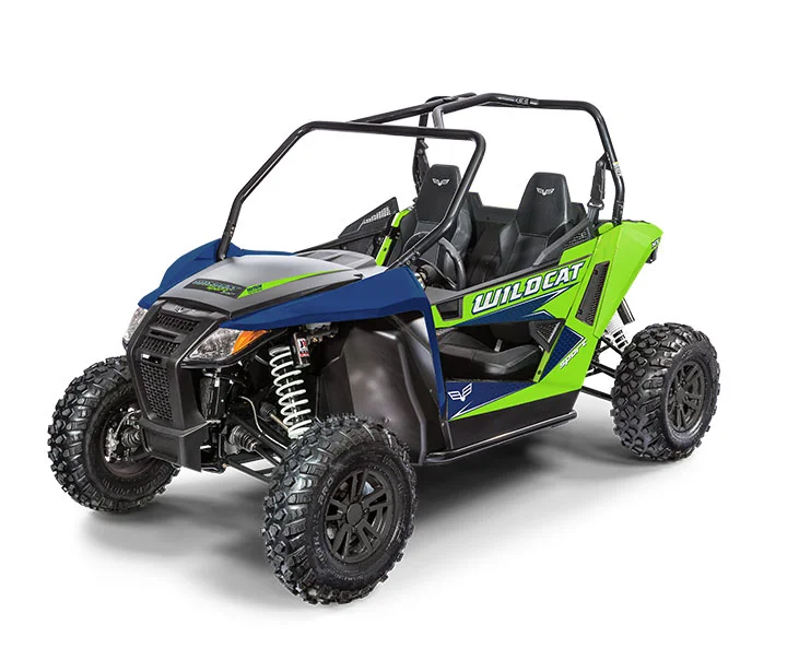 WILDCAT SPORT XT / 2-PASSENGER ($13,499) 700cc Twin-Cylinder, Closed-Loop EFI engine >> Infinitely Adjustable Tilt Steering >> JRi ECX-1 Shocks® Double A-Arm Suspension >> 2-Inch Receiver >> Electronic Power Steering WATCH THE VIDEO