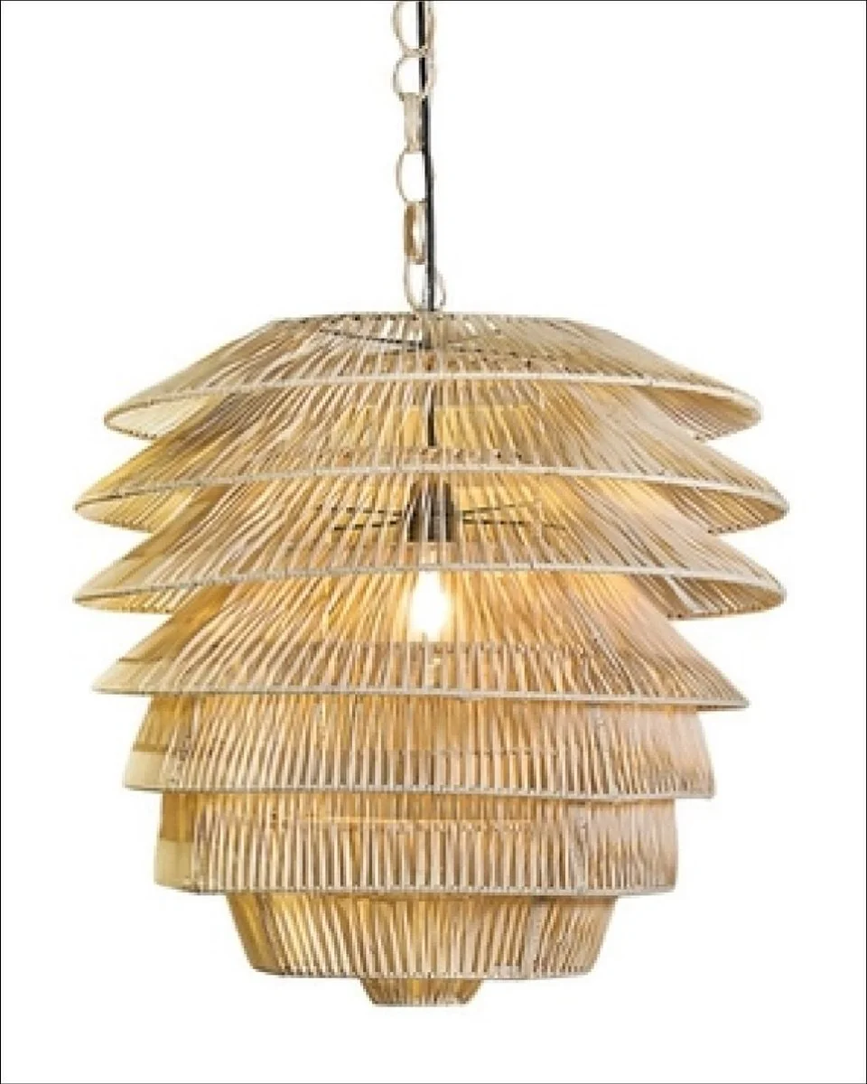 Rattan pendants in natural and white always a good idea 💥