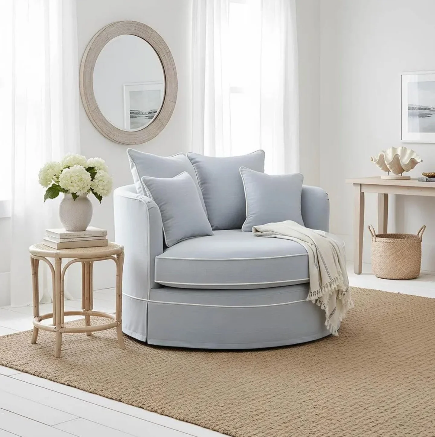 Noosa vibes, huge savings. Our Noosa Snuggle Chair is now over 50% off - almost sold out, don&rsquo;t miss it 🐚 🌊