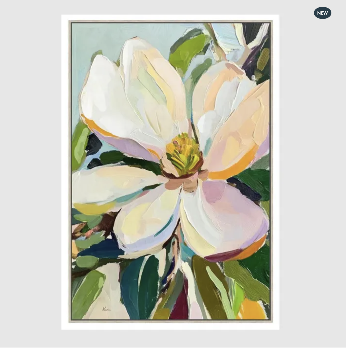 GOLDEN BLOOM B WALL ART 42.5 X 62.5CM