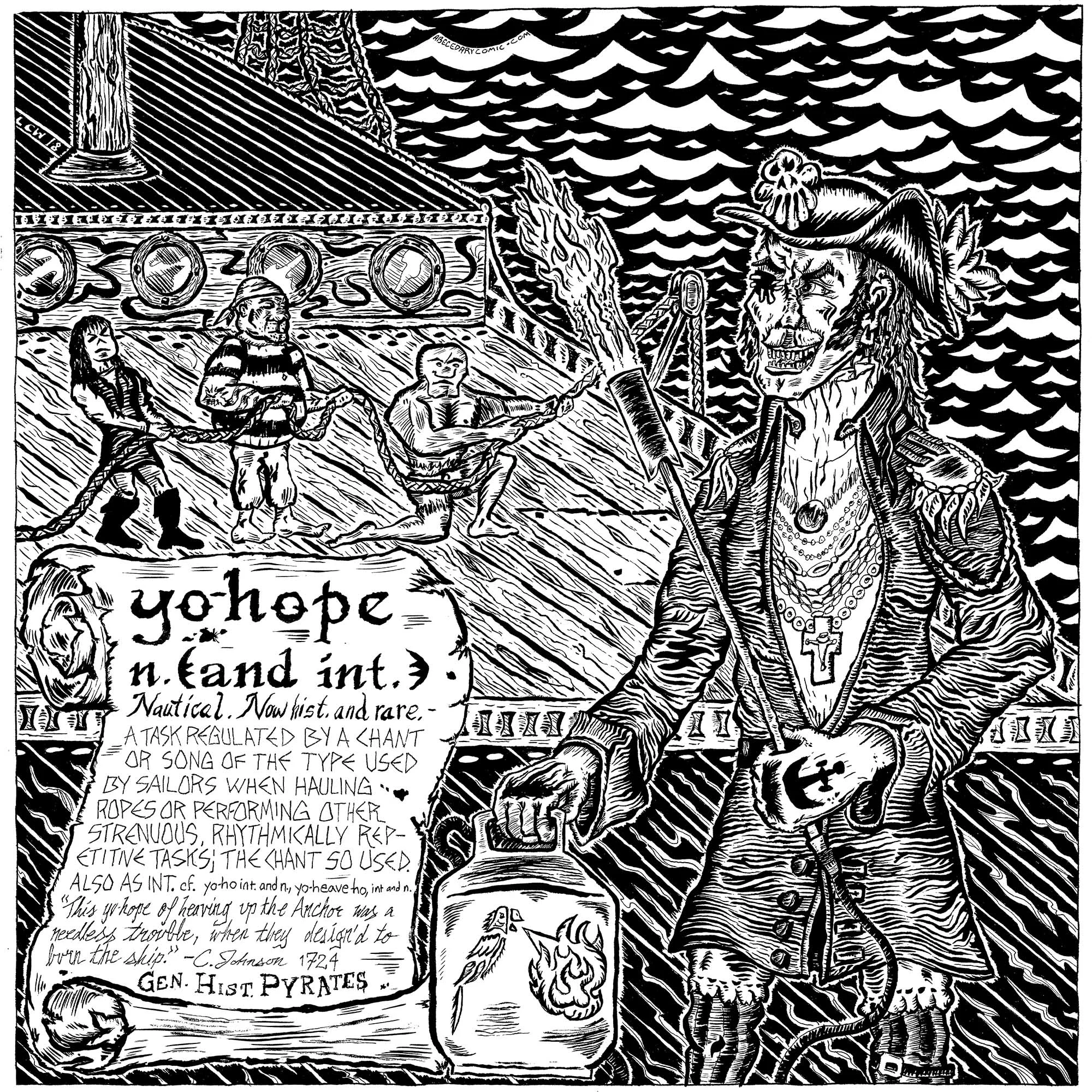 YoHope, YoHo, YoHeaveHo The Abecedary, Illustrated Oxford English