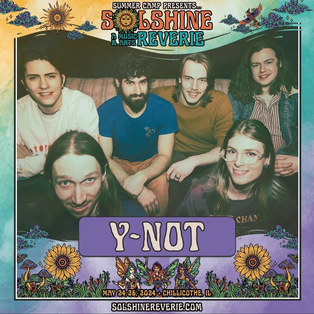 Friends! We made the Summer Camp Music Festival Lineup! 
They are rebranding as Solshine Reverie this year and we couldn't be more excited to share our music to such an enormous 20,000 person festival! We will be playing on Saturday, May 25th from 12