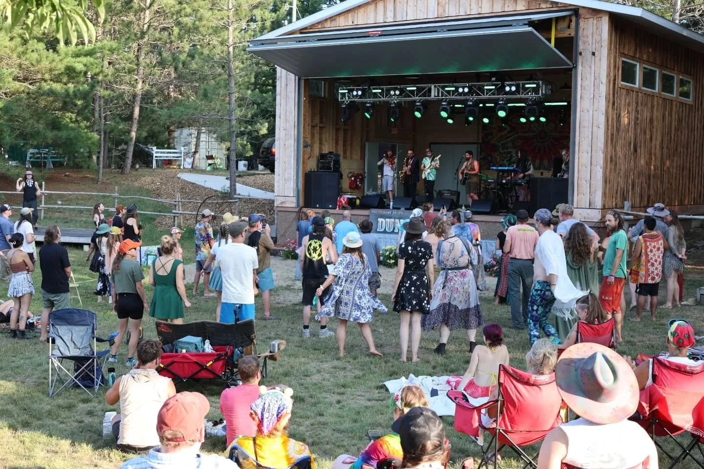 This past weekend at @dunesvillemusic (Dunesville Music Festival) was absolutely magical! Thank you for having us and thank you to all of the humans that gathered for our set! We have an acoustic show this Friday (tomorrow) in Kalamazoo along with se