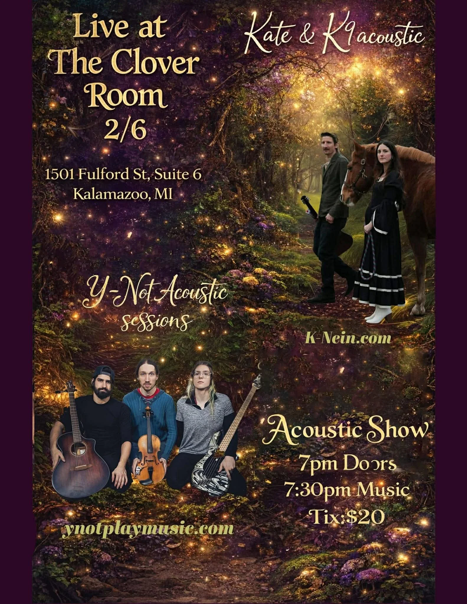 Y-Not: Acoustic Sessions - Live at The Clover Room