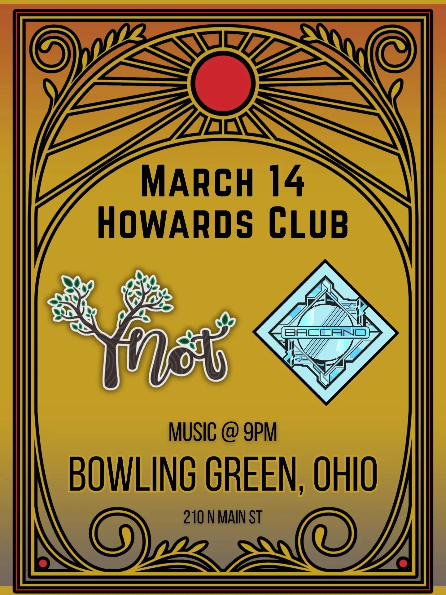 Next Saturday, on March 14, we are heading to Ohio to play outside the state of Michigan for the first time since September! We are stoked to perform alongside our friends from Baccano @baccanogram 

Anyone in the Toledo area or SE Michigan - we'd lo