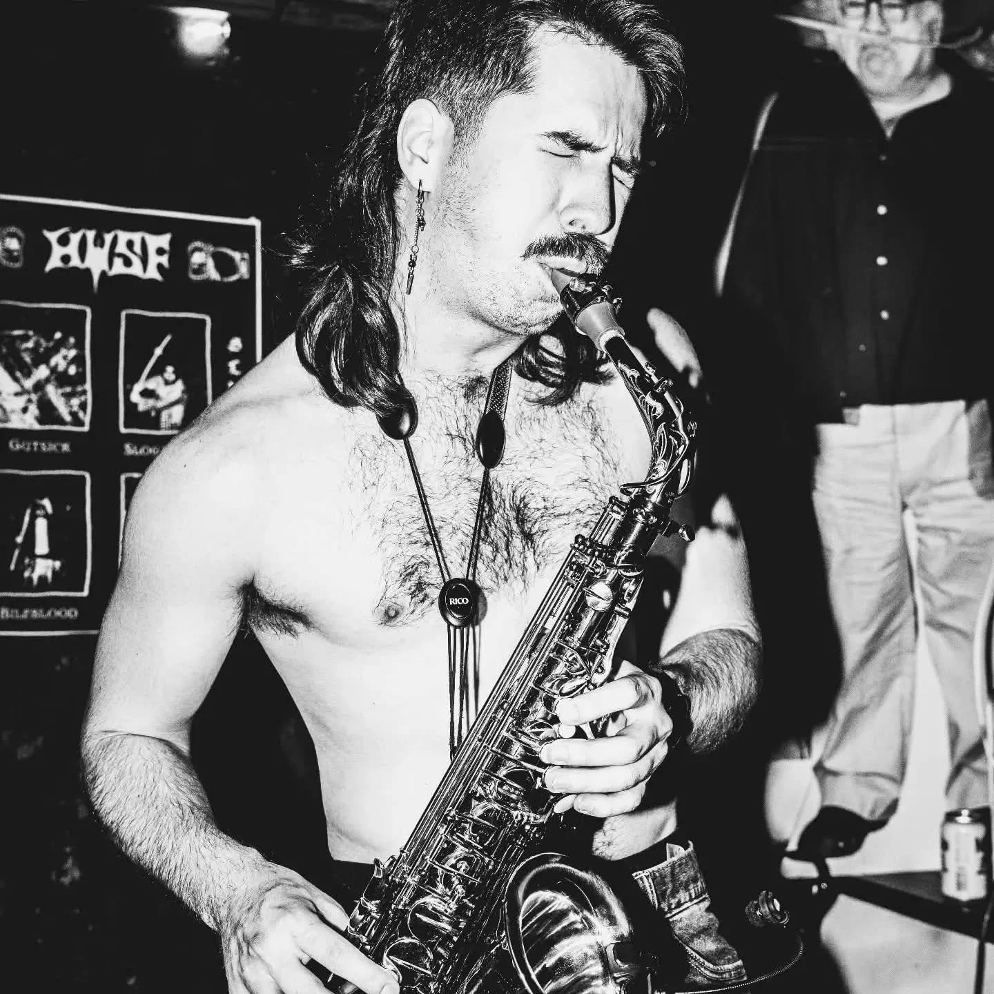 Update for our show on Friday at the Stache! We are pleased to welcome Tommy Pancy @pvncymusic from @candidantics on saxophone 🤌🏻❤️&zwj;🔥

Tommy joined our practice last night and is prepared to let it rip for our battle of the bands to get on the