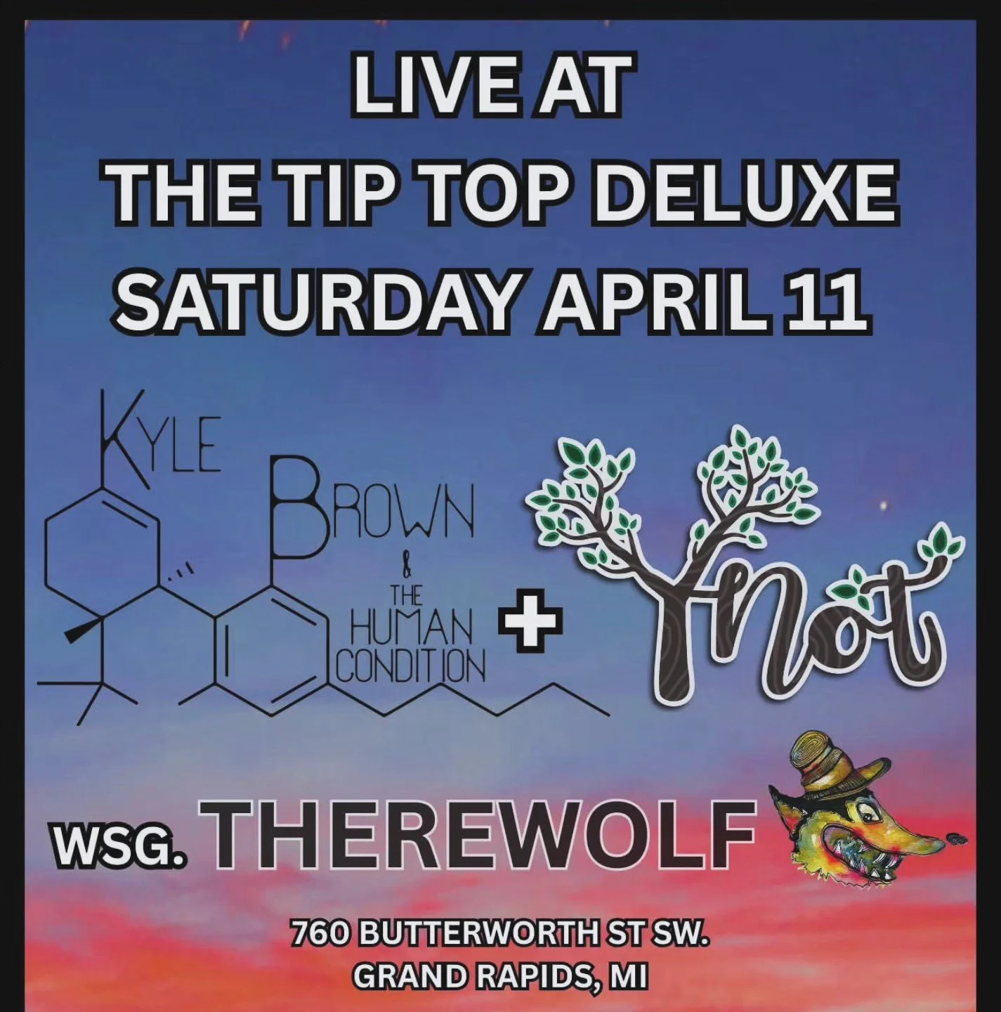 Y-Not @ The Tip Top Deluxe