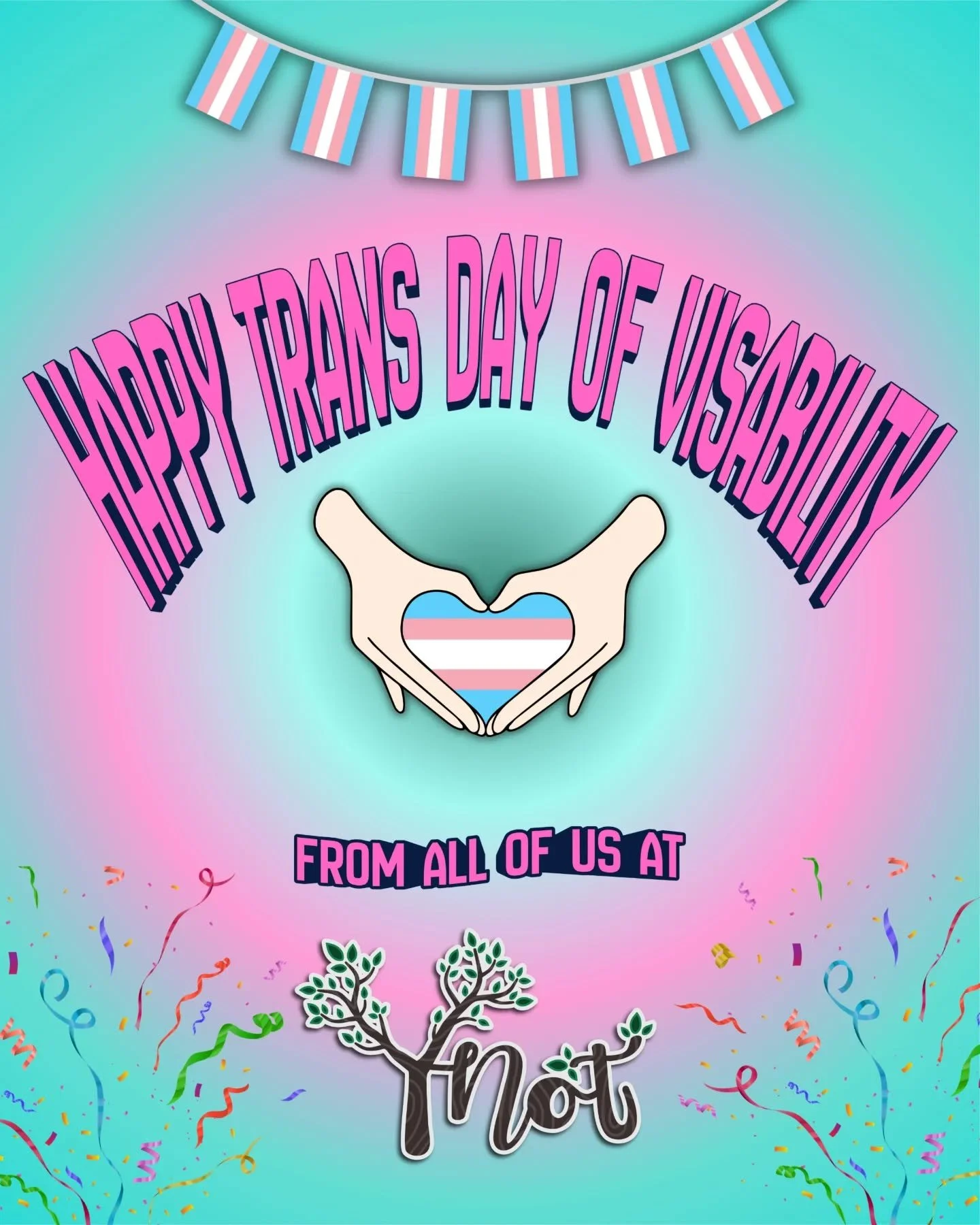 You are seen and valued for exactly who you are here.
Happy Trans Day of Visability to our trans siblings 💗