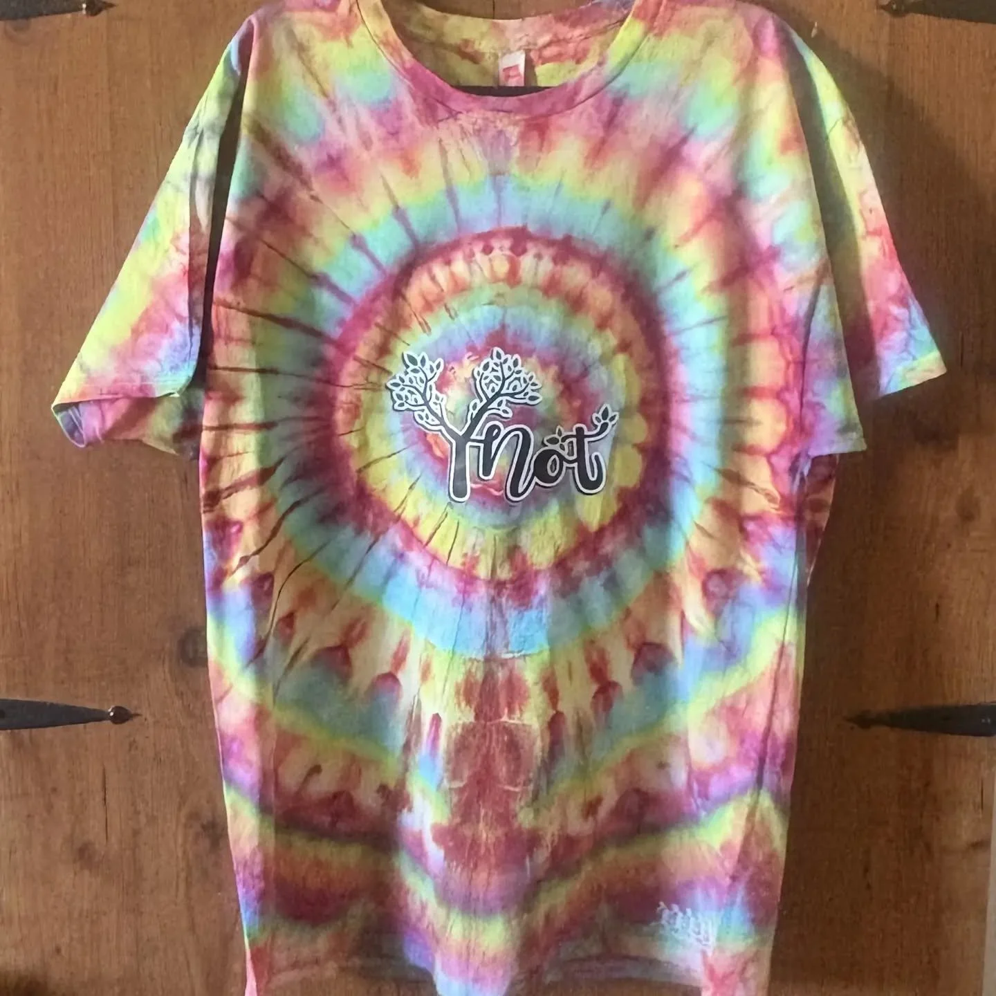 Tonight! Grateful Fred has made this amazing tie die to be raffled off at our show at the Tip Top! And it's his wife's Birthday! They're celebrating with us tonight, and we hope you will too! 7-11:30 with Therewolf and Kyle Brown &amp; The Human Cond