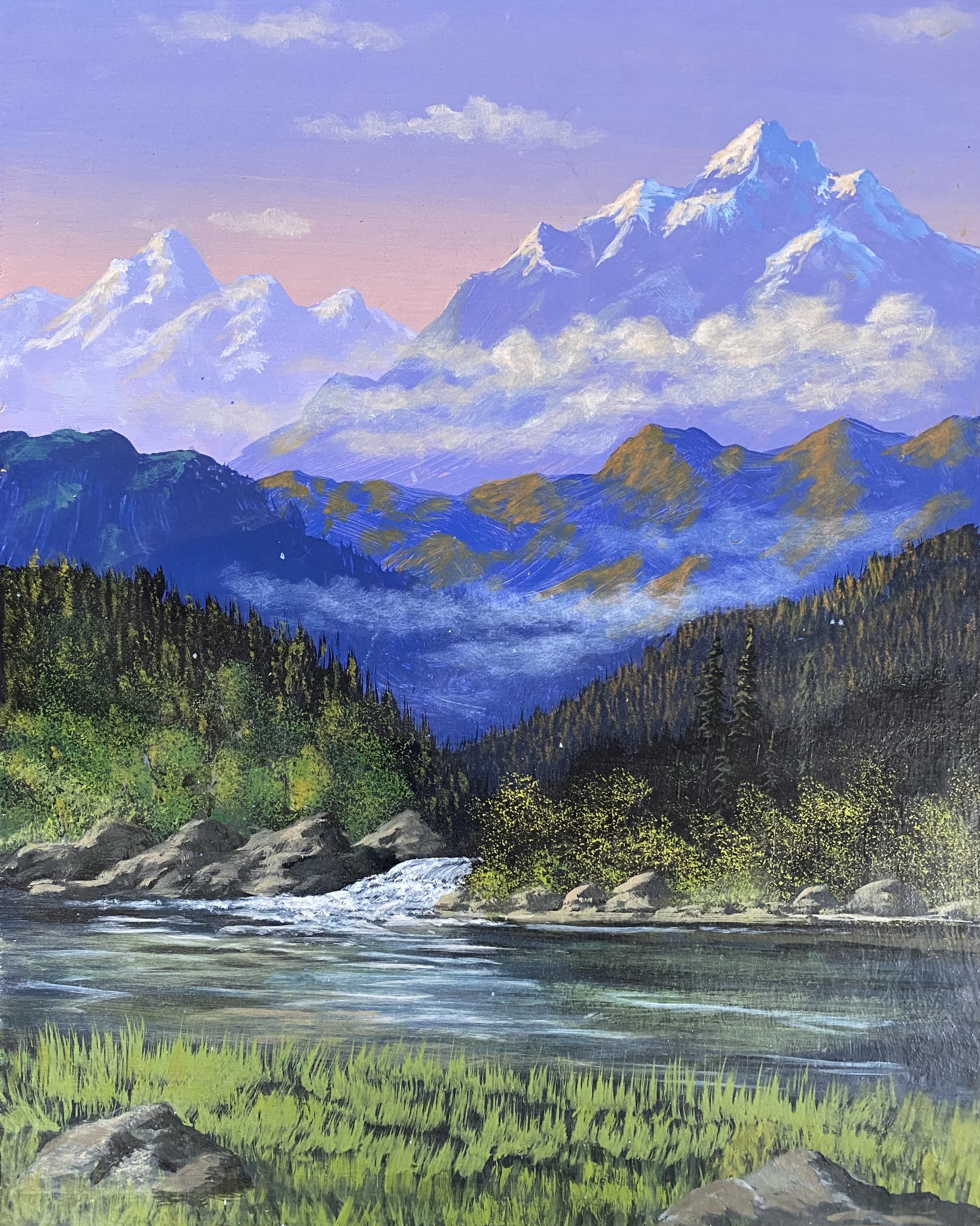 Alaskan Blues - 14x11