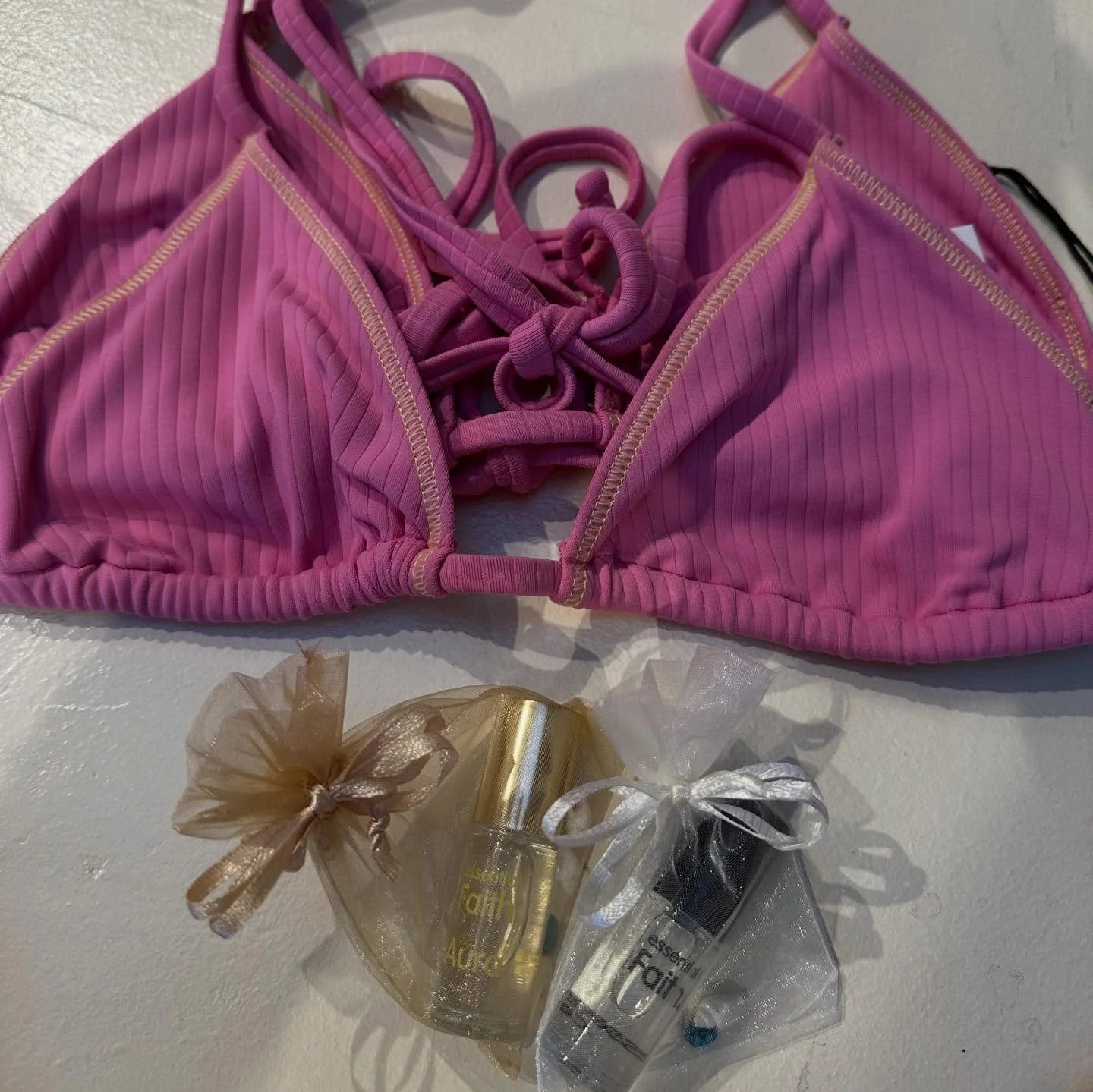 Essential Faith and @frankiesbikinis a match made in heaven. All store locations are restocked. 💝

#essentialfaith #essentialfaithaura #frankiesbikinis #venice