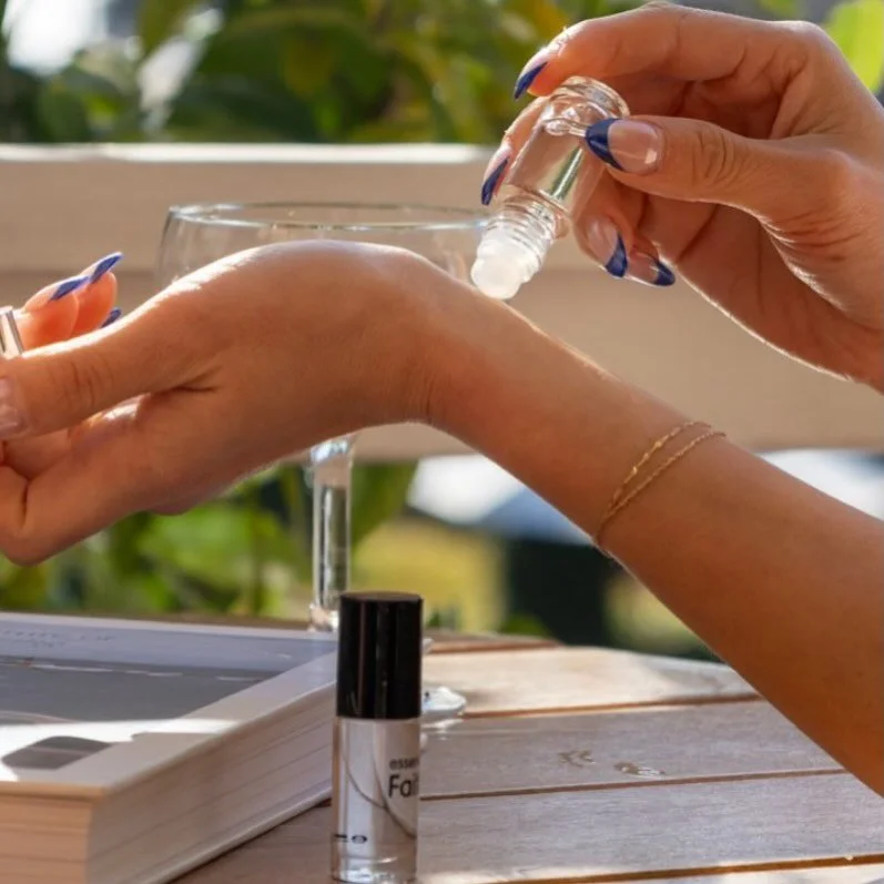 ESSENTIAL FAITH ORIGINAL- A clean, skin evolving oil that adapts to each wearer&rsquo;s natural body chemistry, creating a scent that&rsquo;s never the same twice. Clean, alcohol- free, and unisex, formulated for those who prefer a subtle, warm, skin