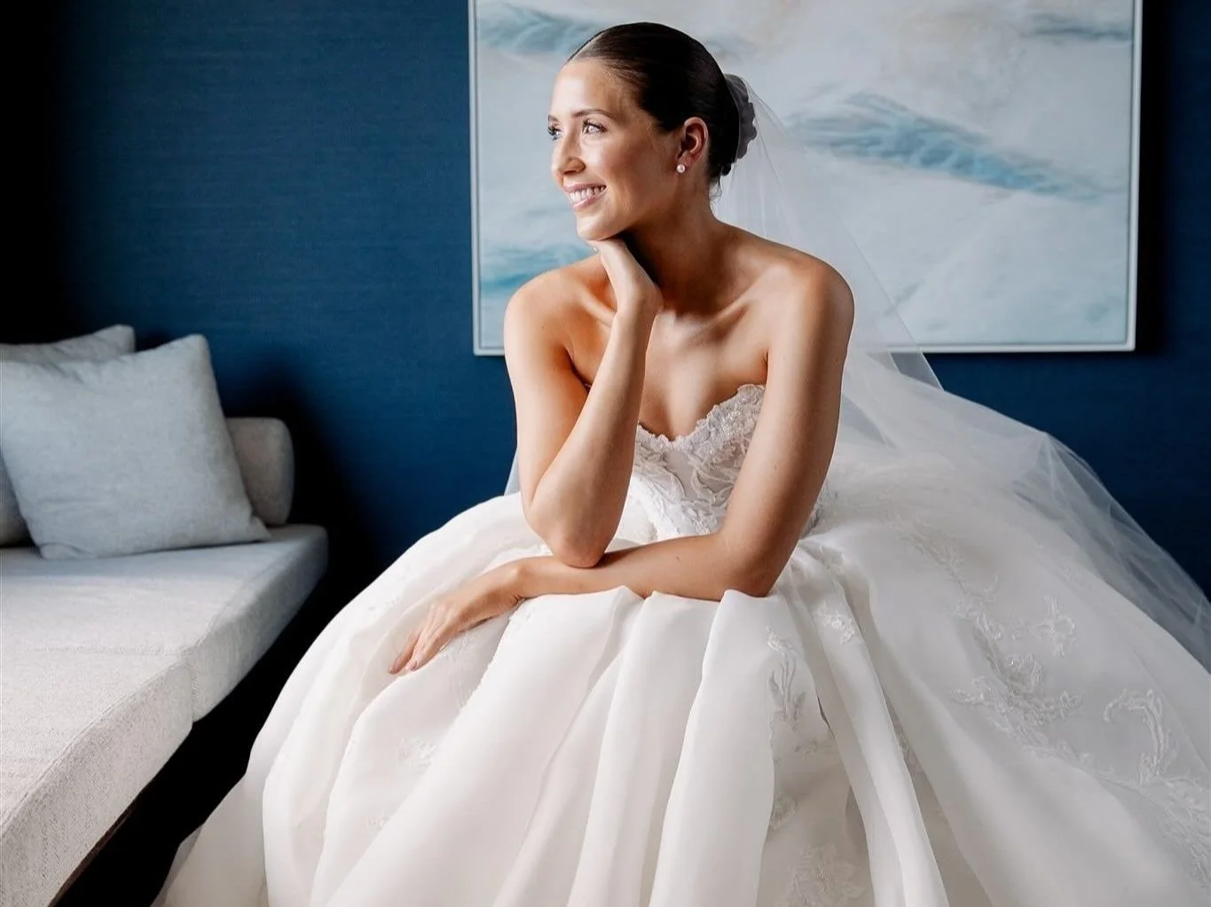 Bridal Skin Goals: How Nurse Abbey Glowed on Her Wedding Day 