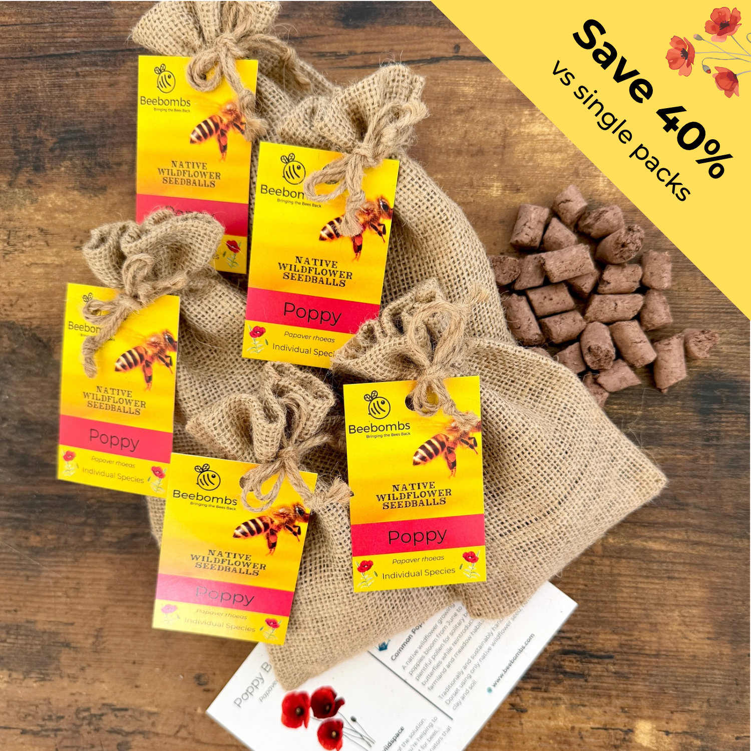 5 Pack Poppy Bombs