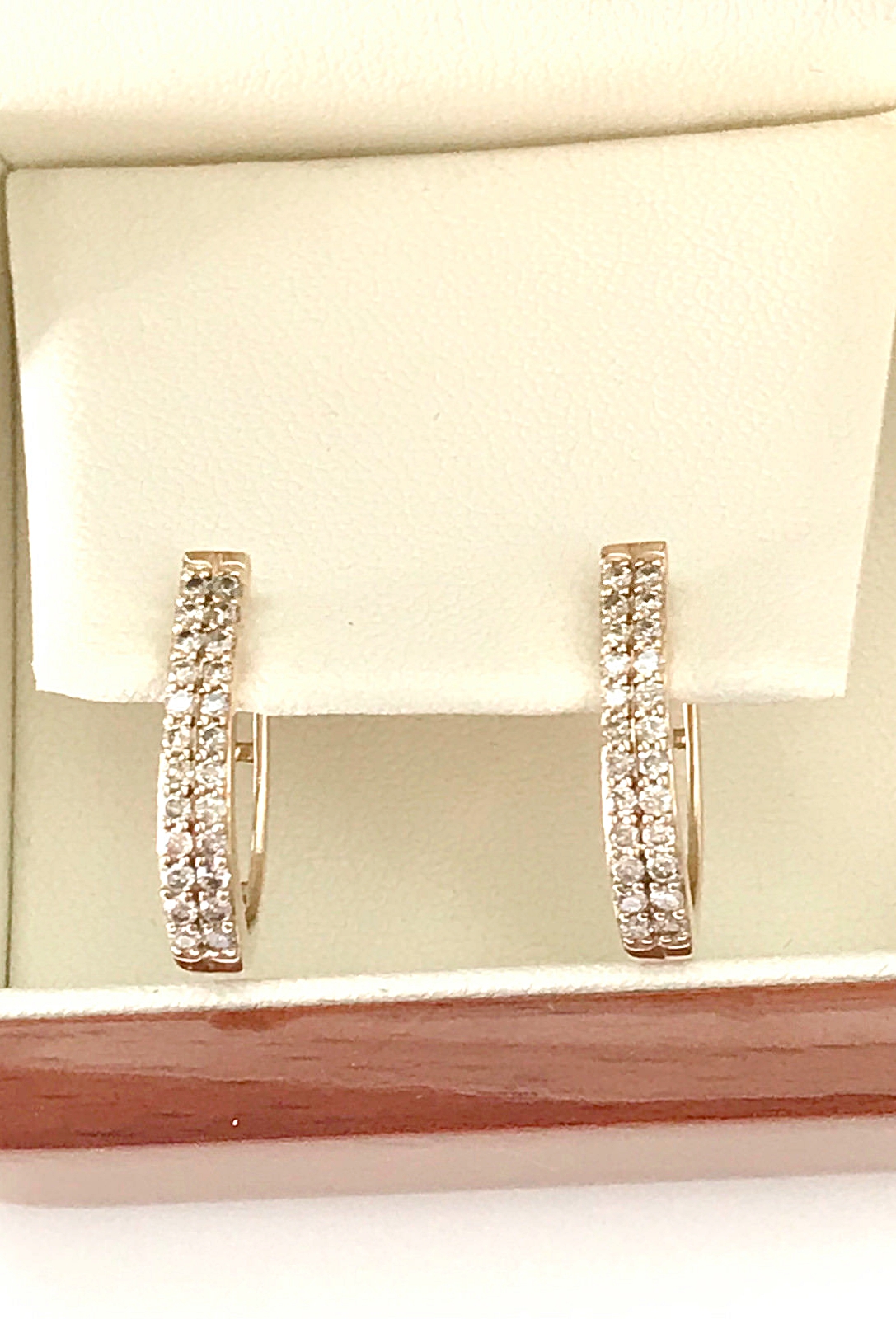 Yellow Gold Michael Hill Huggies DIAMOND HOOP HUGGIE EARRINGS 10CT