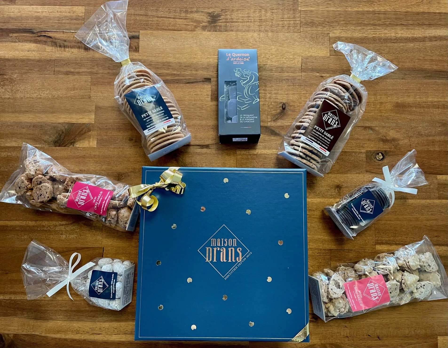 Coffret Chocolats Folie et Biscuits croquants - 900g