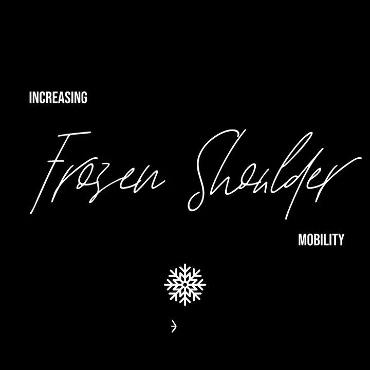 👸 ⛄️ LET IT GO, let it go, Turn away and slam the door!🚪🎶
⠀
Except... you can&rsquo;t because your shoulder is super painful and isn&rsquo;t quite moving as it should because you&rsquo;ve got a FROZEN SHOULDER. 🥶❄️
⠀
It&rsquo;s stuck, right? Well
