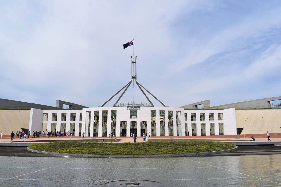  Parliament House, Canberra. 