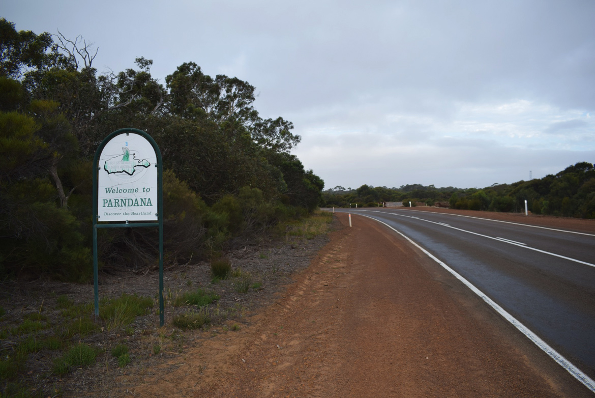  It was almost dark. There is only one camping spot which is just behind one of the pubs, which was really expensive and beyond my budget. I opted to ride a bit further to find some bush camping. I found out a free camping spot location using the Wik