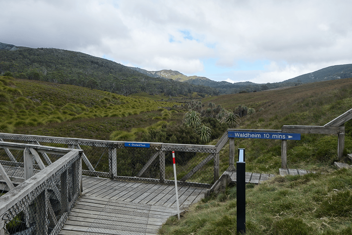  Journey towards the top starts from here. Prior to the trek, I had to register myself at the registration booth, near Ronny Creek, Cradle Mountain. 