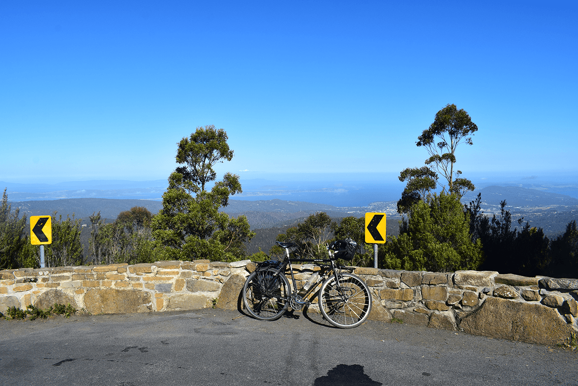  After cycling through Bruny Island, I decided to visit Mount Wellington, spend a great time there by riding up in the pleasant climate. 