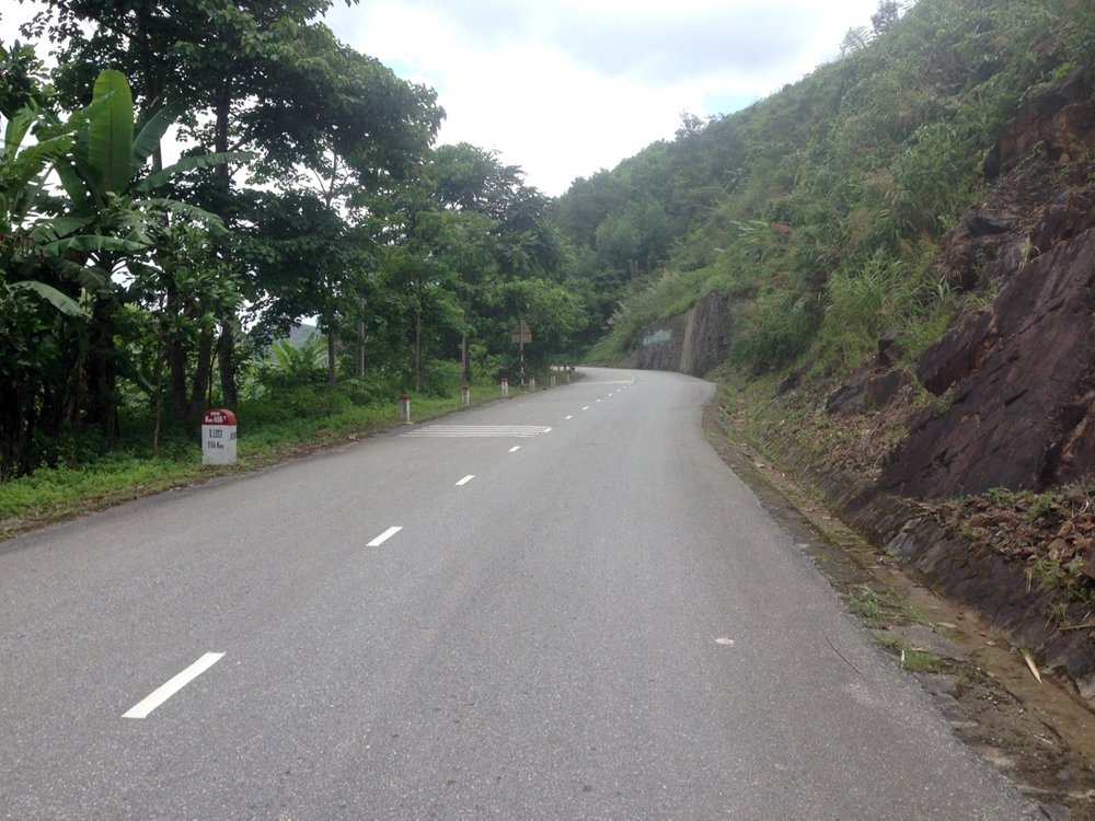  It was going to be a crazy day of riding. Left Paro and headed towards A Luoi. I had to cross the National park, and from here its around 110 km before one can access any place to stay and shop. So I started my journey early morning carrying enough 
