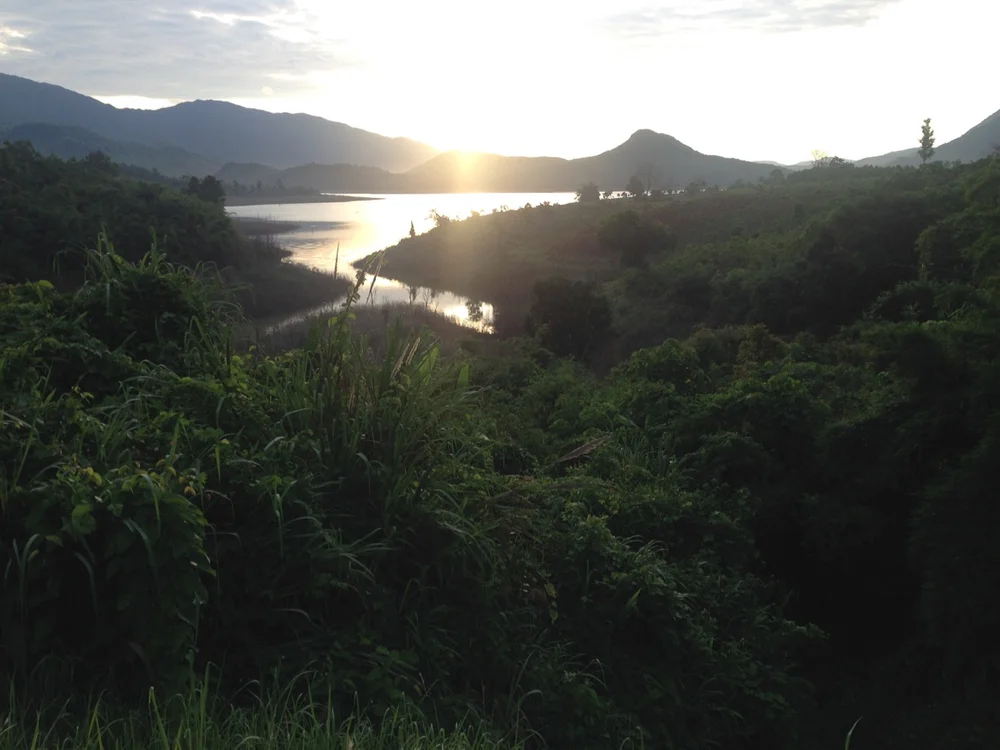  Woke up early morning and left the guesthouse at 5:30 AM, and headed to Tang Ky. Its another 109 km with some big mountains crossing. 