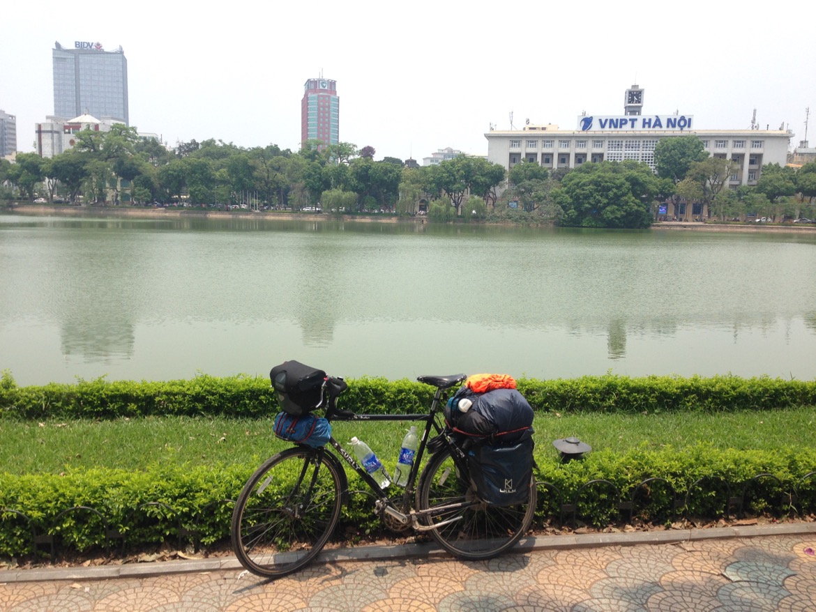  A month of cycling through the amazing Ho Chi MInh Trail, and ultimately my journey comes to an end in Ha Noi City. 