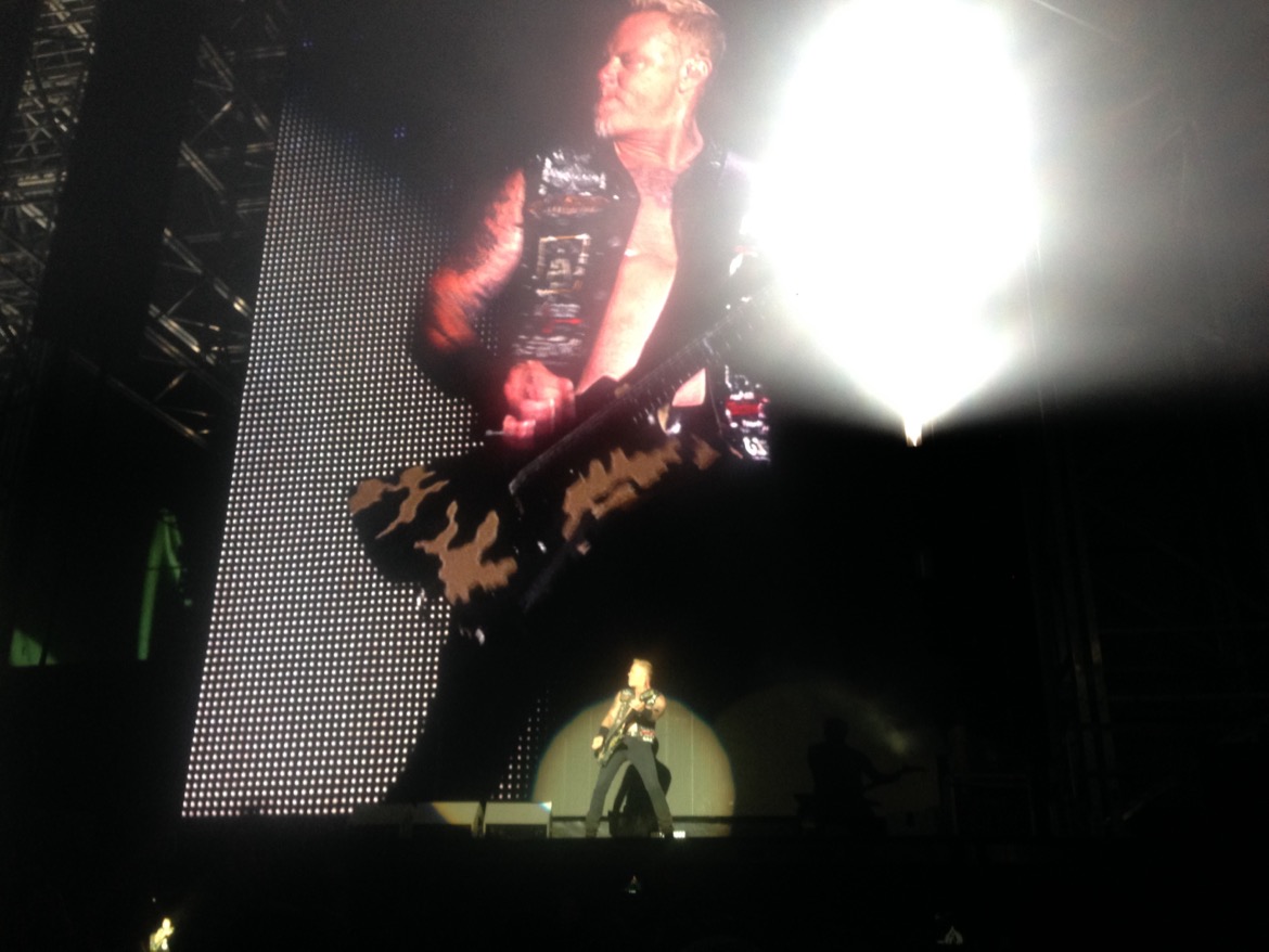   James Hetfield -  Metallica Live Concert  