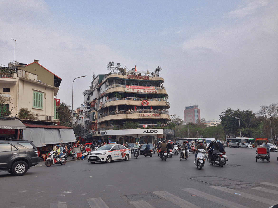  In Hanoi ultimately, and exploring the city. 