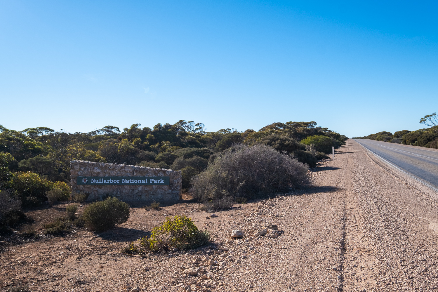   Nullarbor National Park  is a protected area in the Australian state of South Australia located in the locality of Nullarbor about 887 kilometres west of the state capital of Adelaide and about 400 kilometres west of Ceduna. 