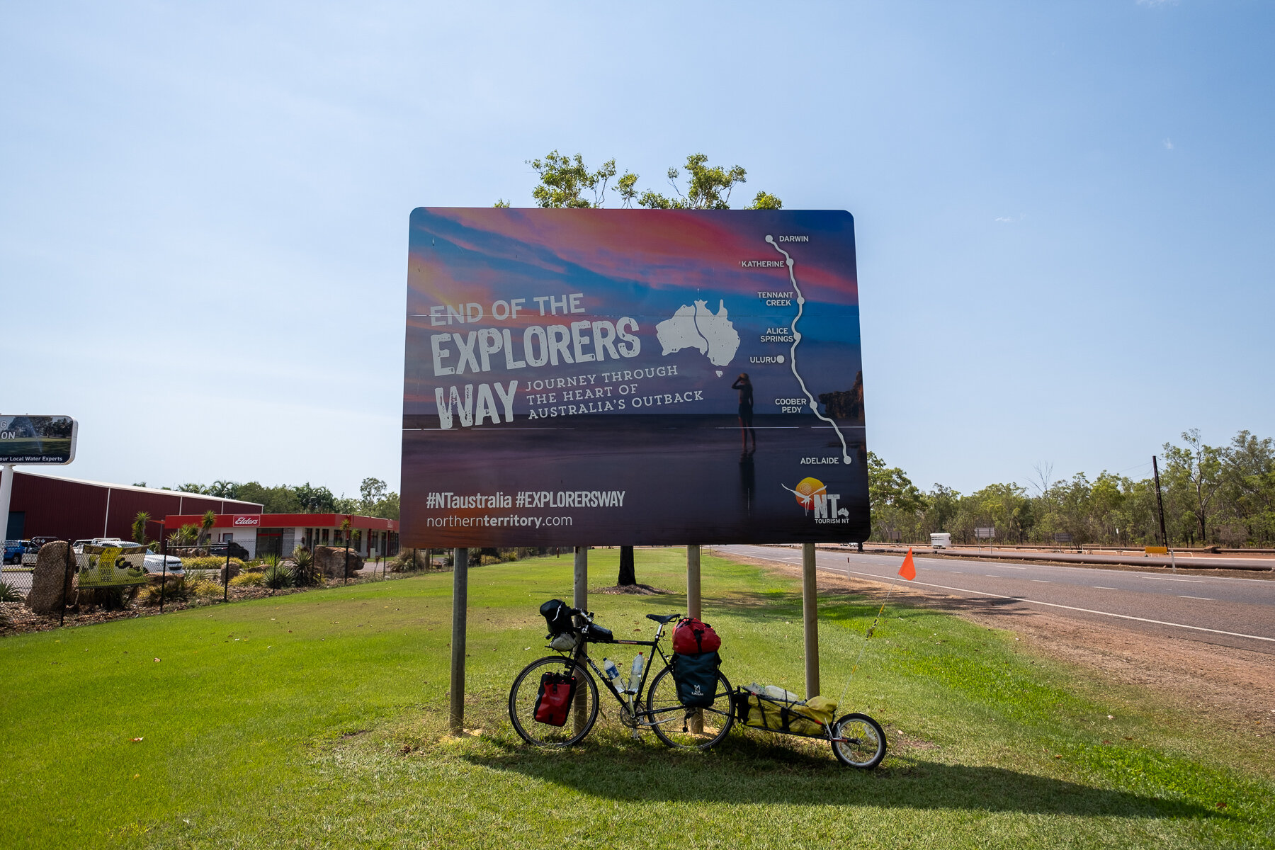  Taking a bike ride through the heart of outback Australia was an experience that will stay with me forever.  