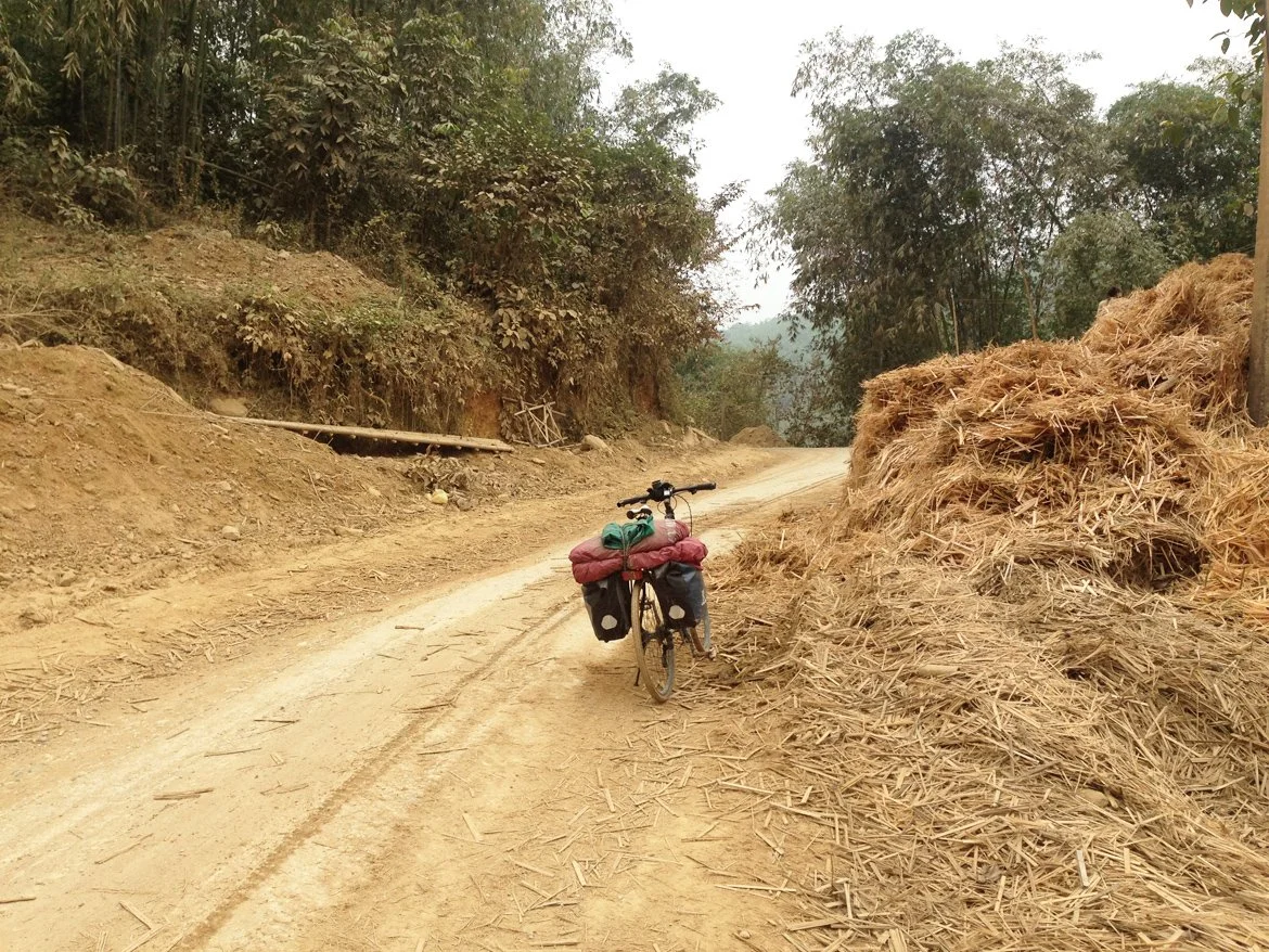 Laos cycling-Hanoi to Vientiane