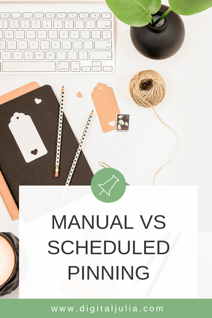 MANUAL VS SCHEDULED PINNING