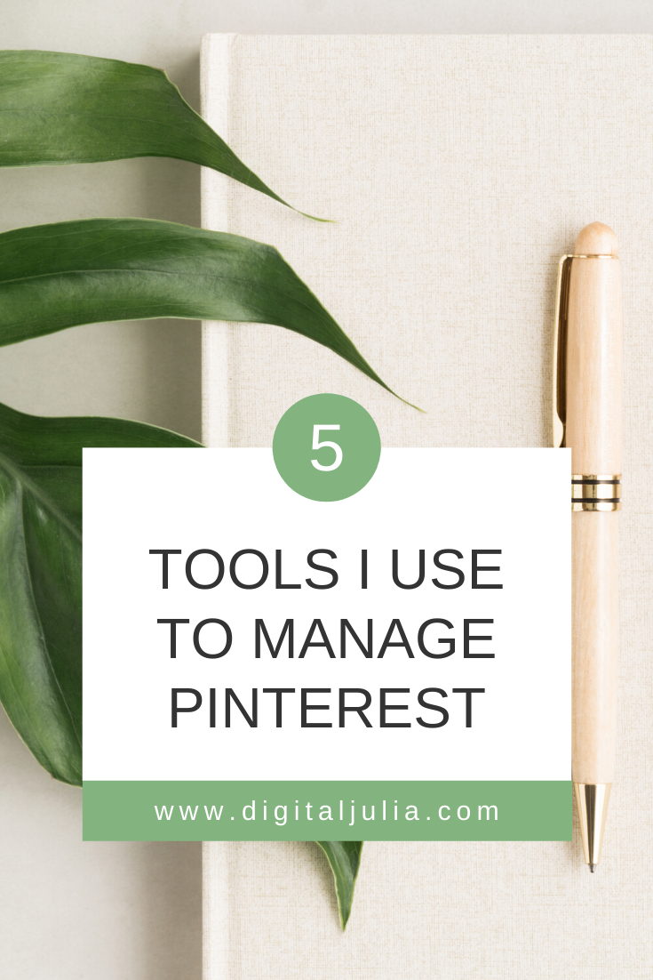 5 TOOLS I USE TO MANAGE PINTEREST