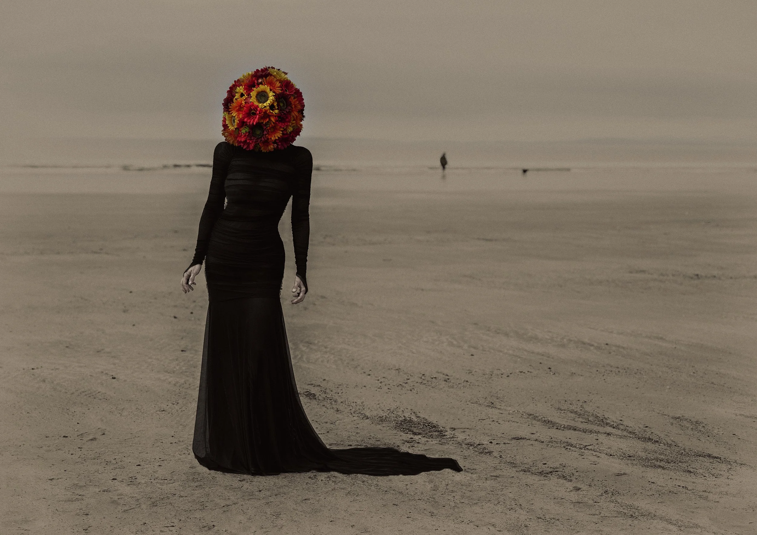 Woman with a Flower Head - Salvador Dali 1937