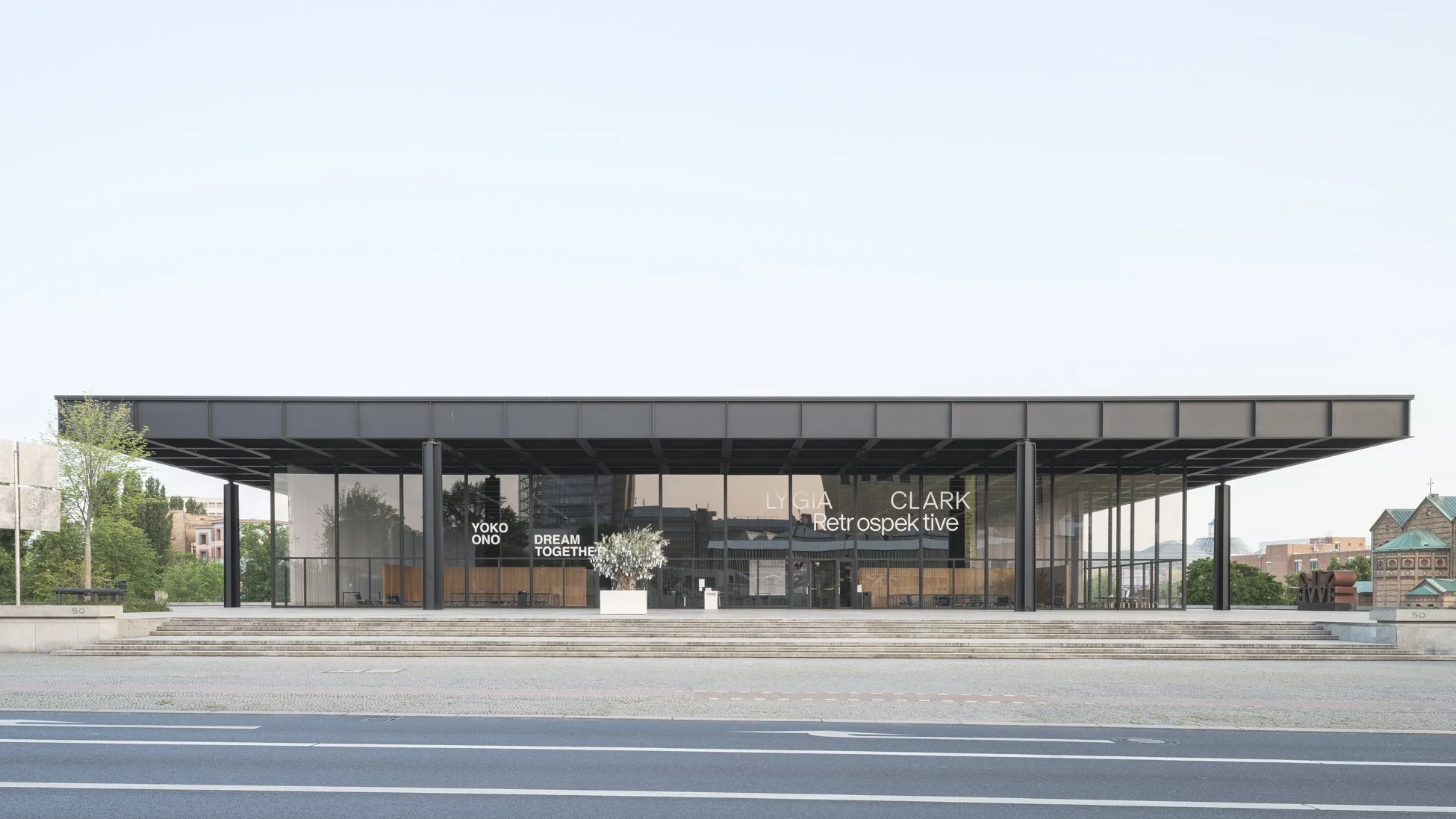 The Neue Nationalgalerie designed by Mies Van Der Rohe. Image taken at 5am on a summer morning in Berlin.