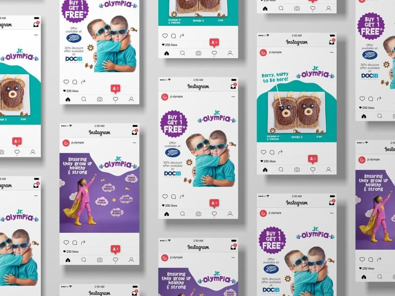 Social Media for Exeo's Jr. Olympia