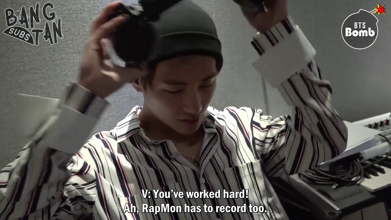 170823 [BANGTAN BOMB] '4 O'CLOCK (네시)' Recording Moment for 613 BTS HOME PARTY by 'R&amp;V'
