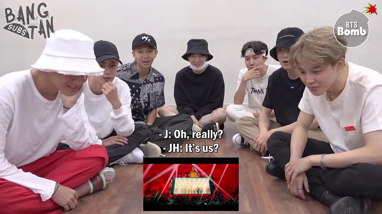 180904 [BANGTAN BOMB] BTS 'IDOL' MV reaction