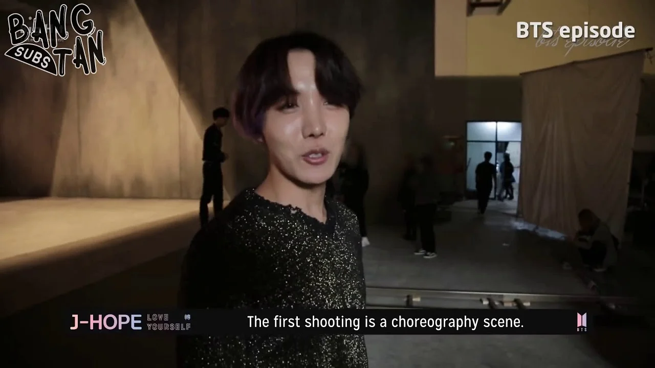 180603 [EPISODE] 'FAKE LOVE' MV Shooting