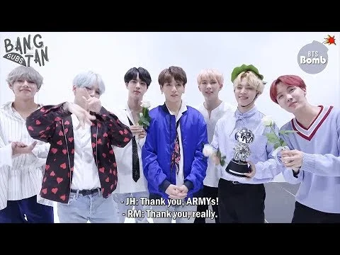 180414 [BANGTAN BOMB] BTS won 1st place (subtitle. Special MC day) @Mcountdown